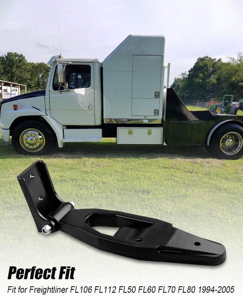 ULZOZN Hood Latch Assembly Fit for Freightliner FL106 FL112 FL50 FL60 FL70 FL80 1994-2005 Replace 315-5206 6808800160,2 Set - Image 3